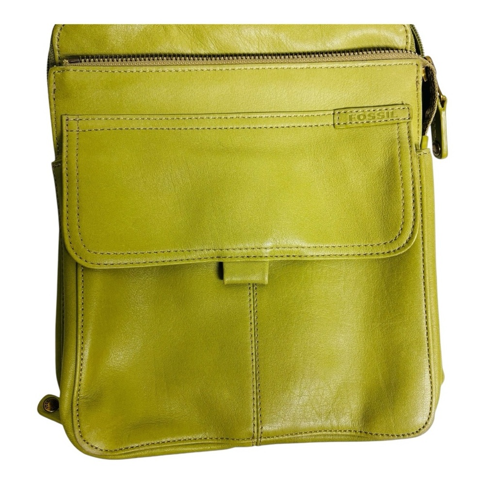 Fossil Men’s or Women’s Green Leather crossbody
Bag - Picture 10 of 10
